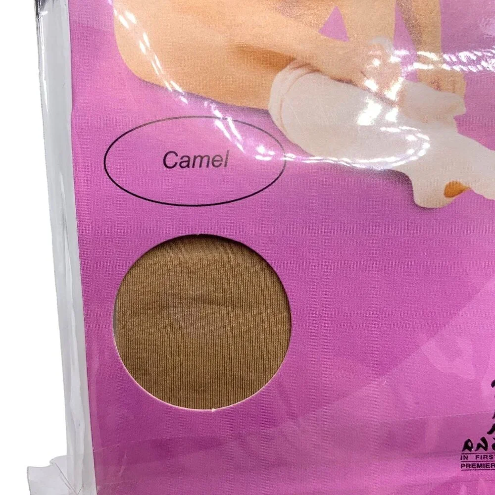 Sansha Girls Convertible Dance Skate Camel Brown Tights Lot of 3 Age 1-6